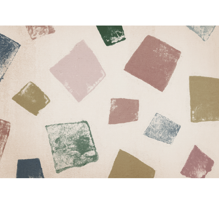 Texture and pattern wall mural geometric color blocks - TenStickers
