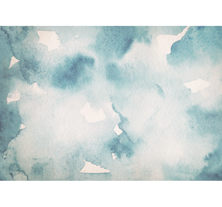 Abstract wall mural soft watercolor design - TenStickers