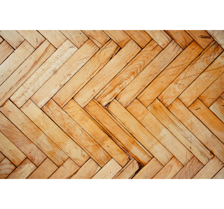 Texture and pattern wall mural natural wood design - TenStickers