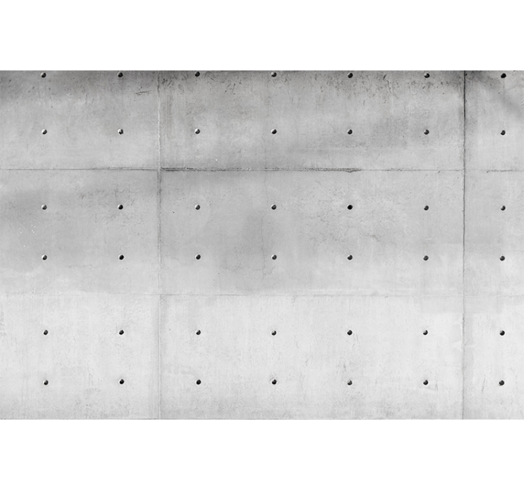 Texture and pattern wall mural concrete design - TenStickers