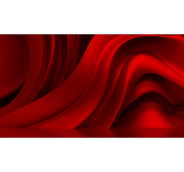 Satin wave pattern texture and pattern wall mural - TenStickers