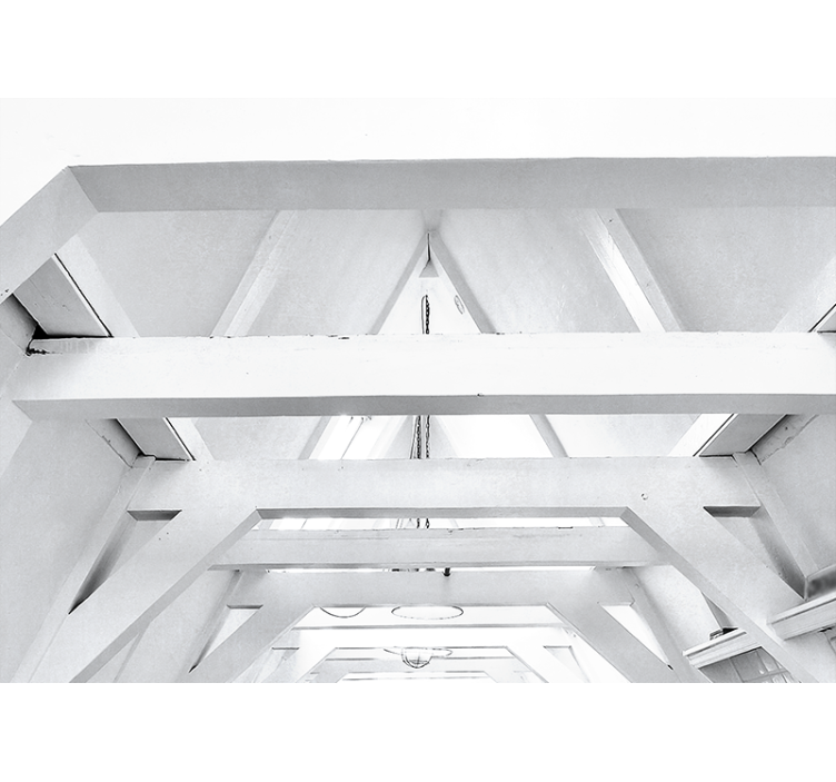 Texture and pattern wall mural architectural design - TenStickers