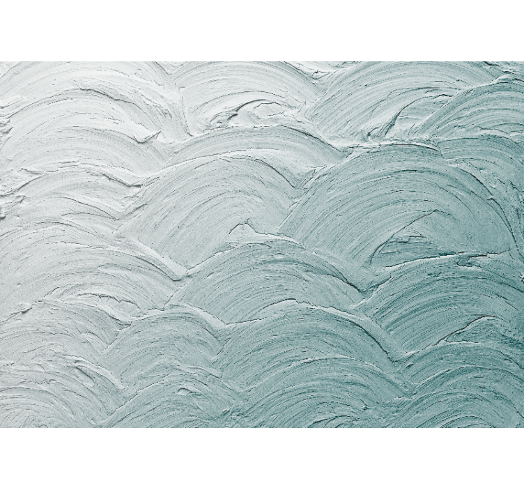 Texture and pattern wall mural textured wave design - TenStickers