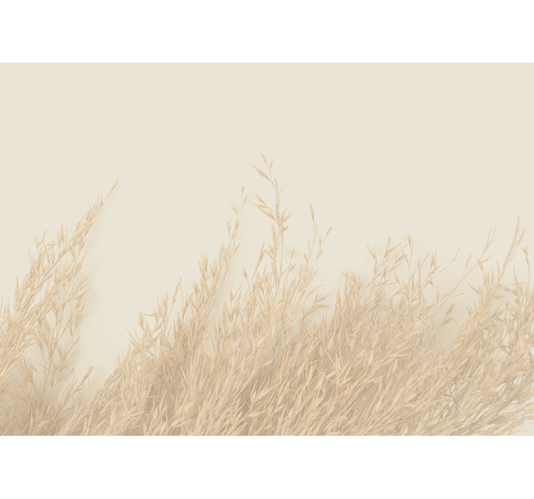 Gentle Grass Landscape nature wall mural - TenStickers