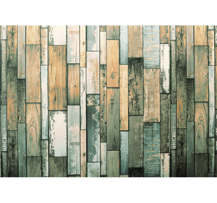 Wood Planks Wall Mural - TenStickers
