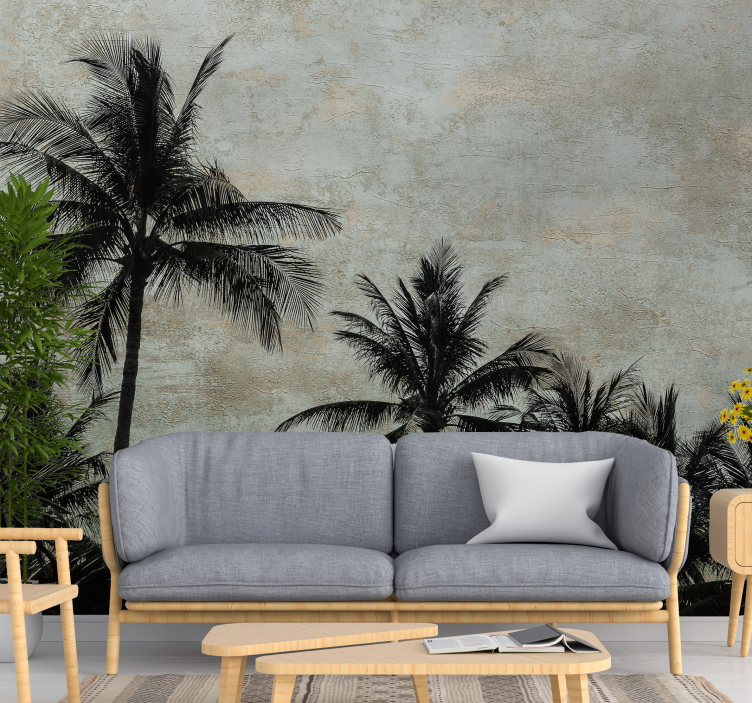 Aloha tree nature wall mural - TenStickers