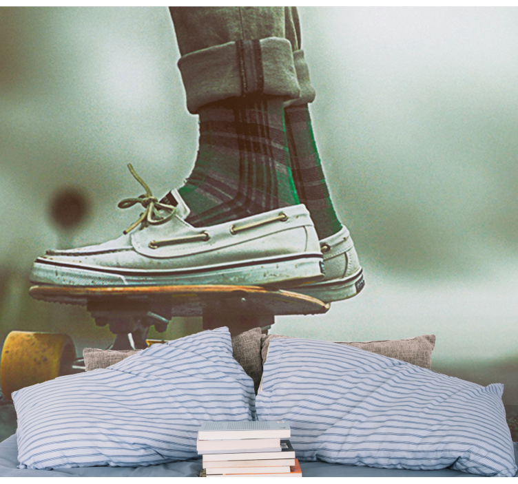 Cool Skateboard Style urban wall mural - TenStickers