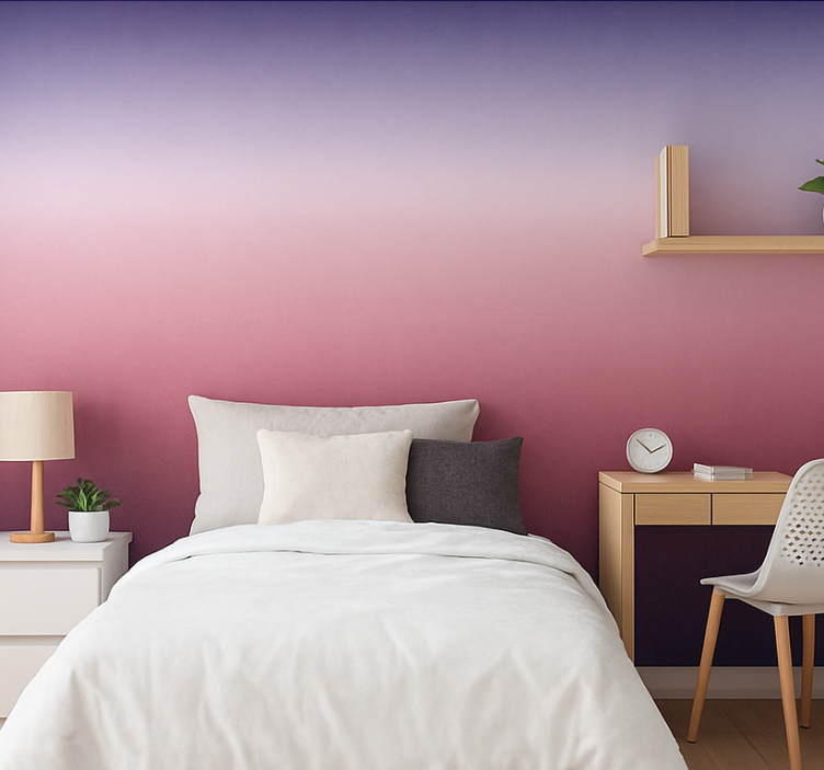 Multiple colour gradient teenage wall mural - TenStickers