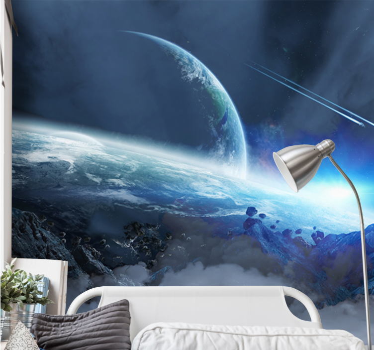 Space wall mural cosmic celestial view - TenStickers