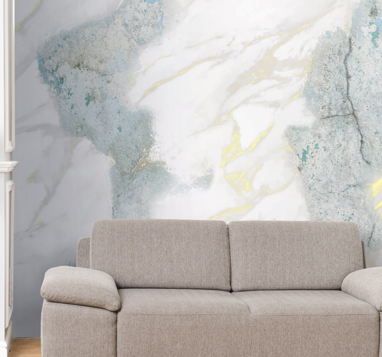 Texture and pattern wall mural elegant marble effect - TenStickers