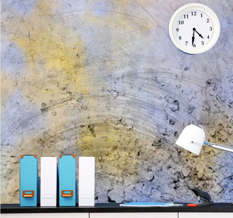 Texture and pattern wall mural subtle circular design - TenStickers