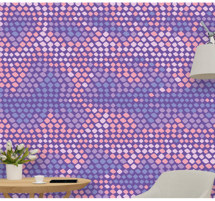 Textured wall mural textured gem design - TenStickers