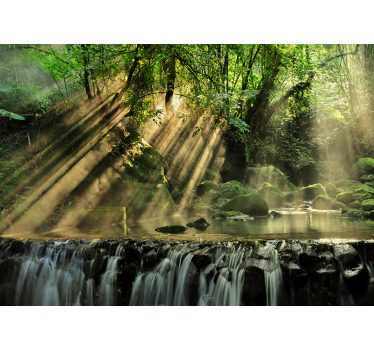 The secret forest tree wall mural - TenStickers
