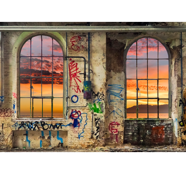 Coastal 3D Mural Wallpaper - TenStickers