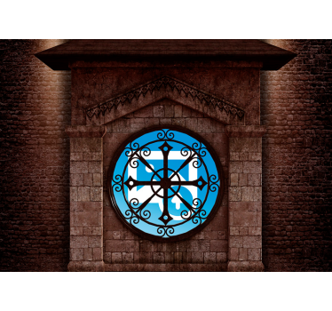Personalised classic stone view 3D Mural Wallpaper - TenStickers