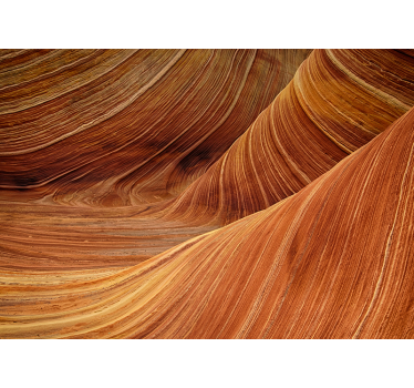 Landscape wall mural earth's flowing tides - TenStickers