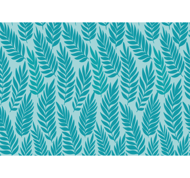 Tree mural leafy fern designs - TenStickers