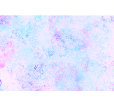 Pink and blue bubbles 3D wall mural - TenStickers