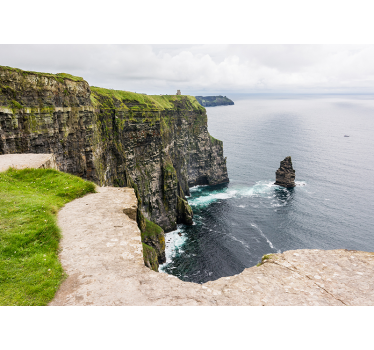 Cliffs Moher  landscape wall mural - TenStickers