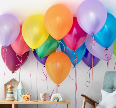 Colorful balloons Children Wall Murals - TenStickers
