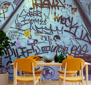 Graffiti wall design painting murals - TenStickers