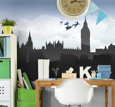 Kid's London City wall mural - TenStickers