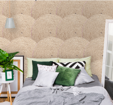 Natural Woven Texture texture and pattern wall mural - TenStickers