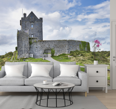 Old irish dunguaire castle Wall Murals for Bedrooms - TenStickers