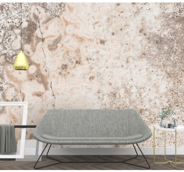 Texture and pattern wall mural in natural hues - TenStickers