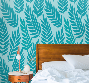 Tree mural leafy fern designs - TenStickers
