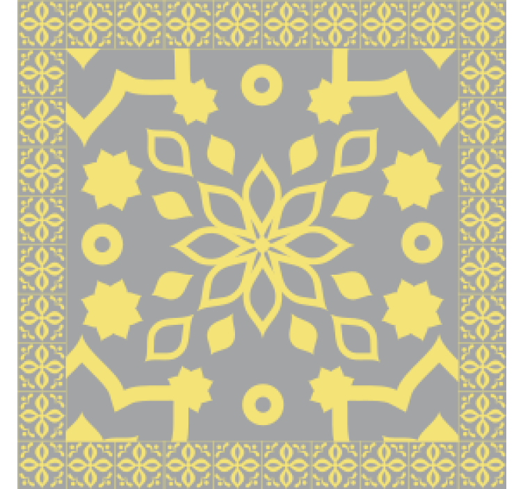 Pantone tiles pattern coasters - TenStickers