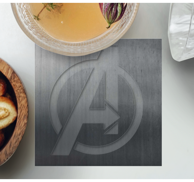 Superheroes' A geek coasters - TenStickers