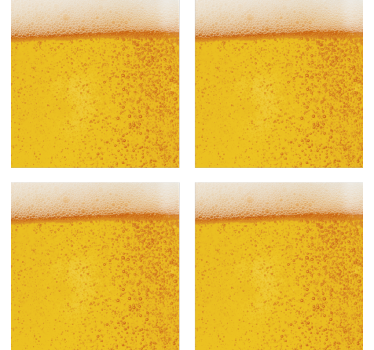 Beer Texture Coaster - TenStickers
