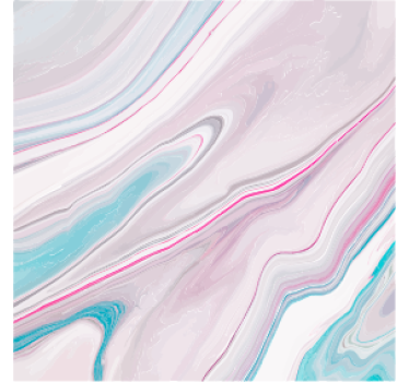 Swirled color patterns coasters - TenStickers