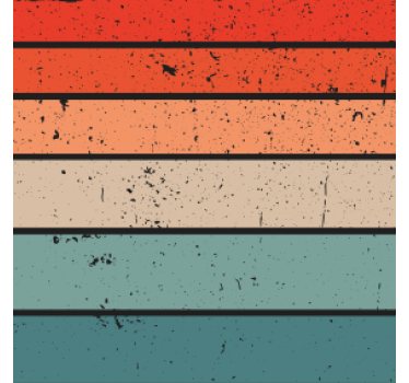 Coasters textured striped layers - TenStickers
