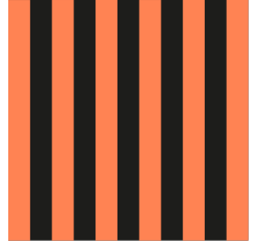 Coasters with striped pattern surface - TenStickers