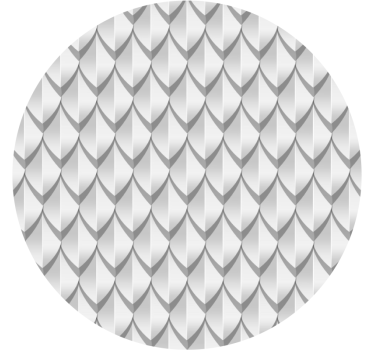 Elegant scaled pattern coasters - TenStickers