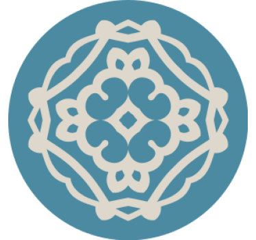 Coasters with detailed design overlay - TenStickers