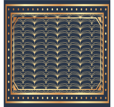 Elegant geometric pattern coasters - TenStickers