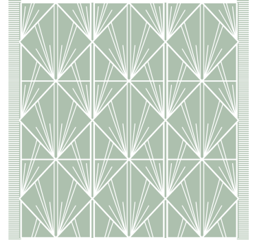 Coasters geometric leaf design - TenStickers