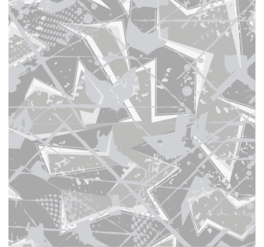 Coasters with abstract geometric design - TenStickers