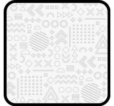 Coasters with abstract geometric designs - TenStickers
