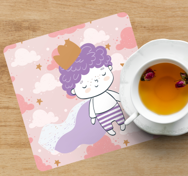 Geek coasters for playful heroic characters - TenStickers