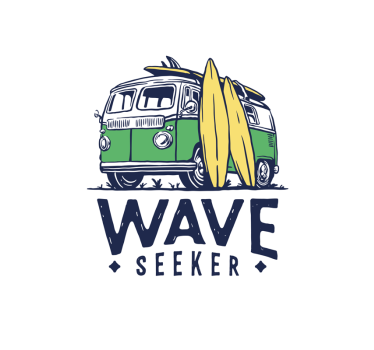 Poster for teenager surfing van - TenStickers