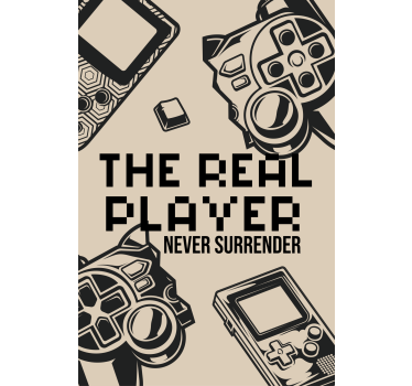 Poster for teenager real player - TenStickers