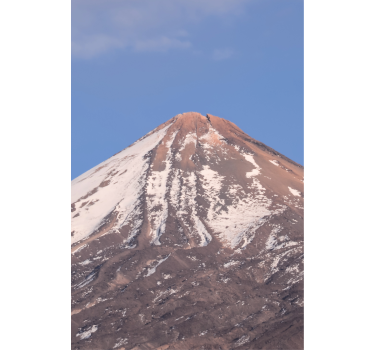 Living room poster mount teide - TenStickers