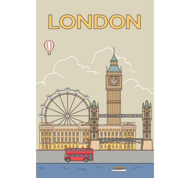 London city poster - TenStickers