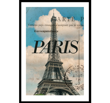 Paris PostcardHello! I'm having a wonderful time in Paris! The ci - TenStickers