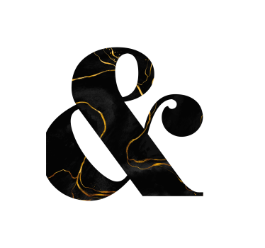 Marble texture & symbol poster for wall - TenStickers