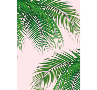 Tropical Leaf tree poster - TenStickers